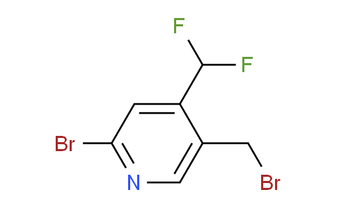 2-Bromo-5-(bromomethyl)-4-(difluoromethyl)pyridine