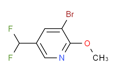 AM75969 | 1805279-71-3 | 3-Bromo-5-(difluoromethyl)-2-methoxypyridine