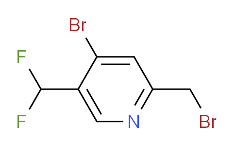 AM75973 | 1805300-32-6 | 4-Bromo-2-(bromomethyl)-5-(difluoromethyl)pyridine