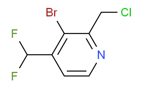 AM75988 | 1806778-53-9 | 3-Bromo-2-(chloromethyl)-4-(difluoromethyl)pyridine