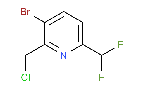 AM75989 | 1806003-17-7 | 3-Bromo-2-(chloromethyl)-6-(difluoromethyl)pyridine