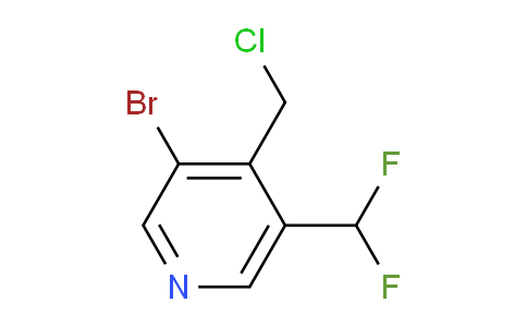 AM75993 | 1805280-38-9 | 3-Bromo-4-(chloromethyl)-5-(difluoromethyl)pyridine
