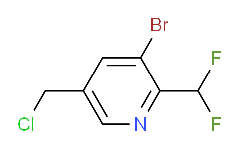 AM75994 | 1805201-77-7 | 3-Bromo-5-(chloromethyl)-2-(difluoromethyl)pyridine