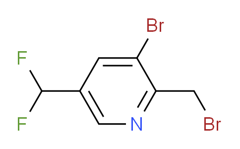 AM76002 | 1805300-28-0 | 3-Bromo-2-(bromomethyl)-5-(difluoromethyl)pyridine
