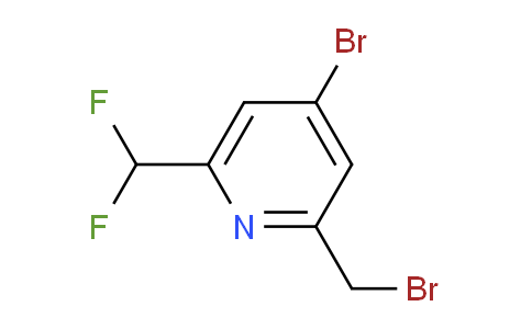 AM76005 | 1804707-67-2 | 4-Bromo-2-(bromomethyl)-6-(difluoromethyl)pyridine