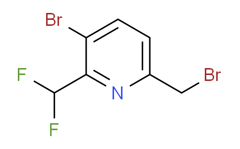 AM76007 | 1806003-14-4 | 3-Bromo-6-(bromomethyl)-2-(difluoromethyl)pyridine