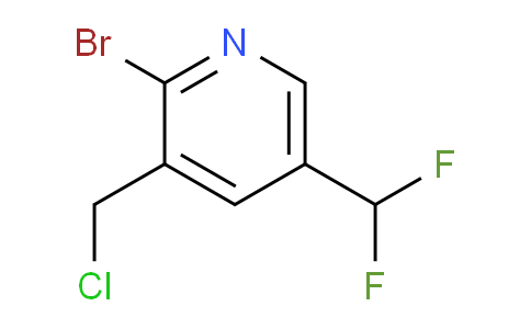 AM76008 | 1805280-29-8 | 2-Bromo-3-(chloromethyl)-5-(difluoromethyl)pyridine