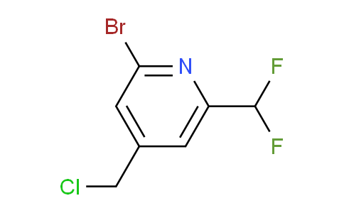 AM76010 | 1805201-69-7 | 2-Bromo-4-(chloromethyl)-6-(difluoromethyl)pyridine