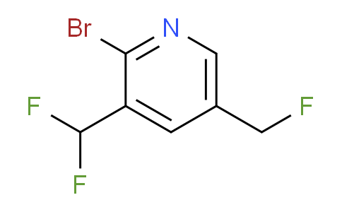 AM76019 | 1805224-05-8 | 2-Bromo-3-(difluoromethyl)-5-(fluoromethyl)pyridine