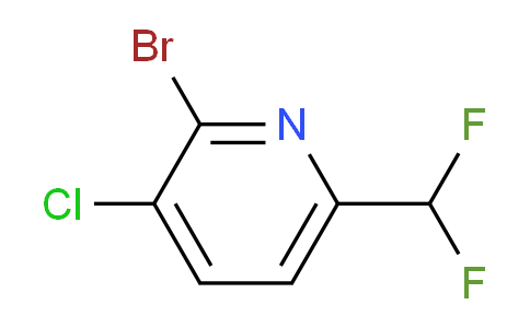 AM76045 | 1805189-08-5 | 2-Bromo-3-chloro-6-(difluoromethyl)pyridine