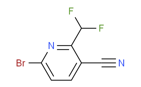 AM76047 | 1805299-65-3 | 6-Bromo-3-cyano-2-(difluoromethyl)pyridine