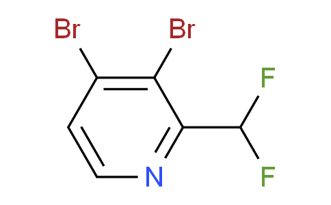 AM76051 | 1806784-76-8 | 3,4-Dibromo-2-(difluoromethyl)pyridine