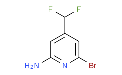 AM76053 | 1805028-25-4 | 2-Amino-6-bromo-4-(difluoromethyl)pyridine