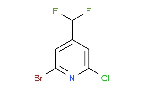 AM76055 | 1806770-02-4 | 2-Bromo-6-chloro-4-(difluoromethyl)pyridine