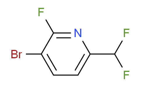 AM76056 | 1805019-14-0 | 3-Bromo-6-(difluoromethyl)-2-fluoropyridine