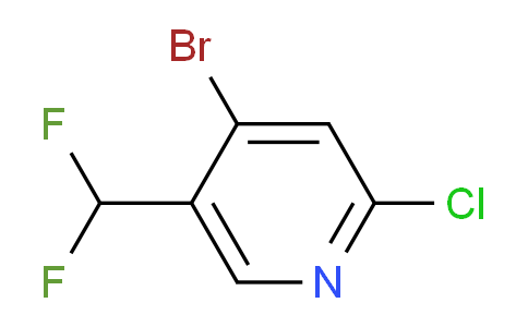 AM76057 | 1471259-57-0 | 4-Bromo-2-chloro-5-(difluoromethyl)pyridine