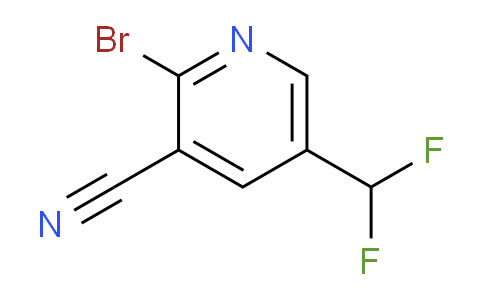 AM76061 | 1805299-61-9 | 2-Bromo-3-cyano-5-(difluoromethyl)pyridine