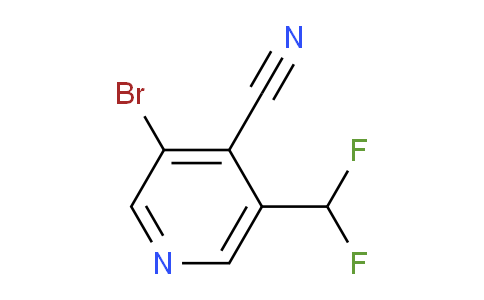 AM76066 | 1804706-92-0 | 3-Bromo-4-cyano-5-(difluoromethyl)pyridine