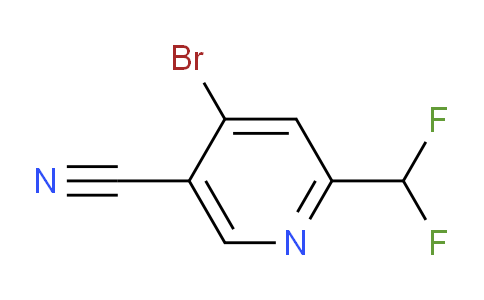 AM76067 | 1806763-39-2 | 4-Bromo-5-cyano-2-(difluoromethyl)pyridine