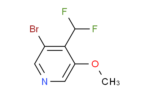 AM76082 | 1806778-13-1 | 3-Bromo-4-(difluoromethyl)-5-methoxypyridine