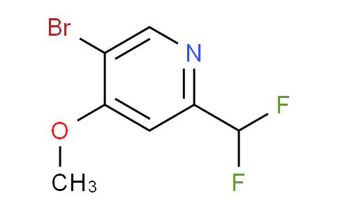 AM76084 | 1806778-26-6 | 5-Bromo-2-(difluoromethyl)-4-methoxypyridine