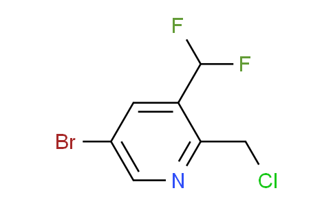 AM76089 | 1804944-86-2 | 5-Bromo-2-(chloromethyl)-3-(difluoromethyl)pyridine