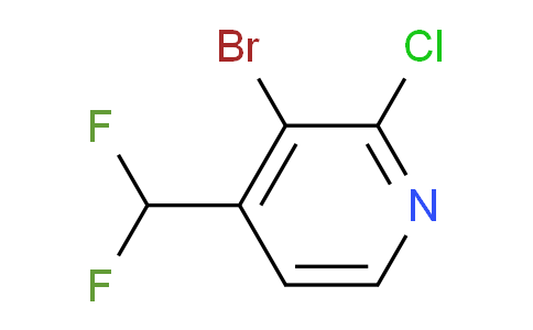 AM76102 | 1804706-81-7 | 3-Bromo-2-chloro-4-(difluoromethyl)pyridine