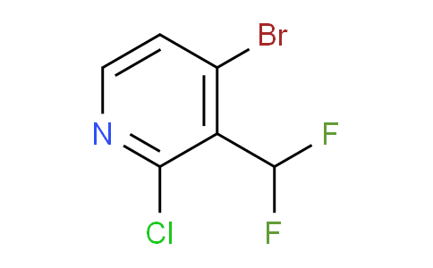 AM76103 | 1805299-51-7 | 4-Bromo-2-chloro-3-(difluoromethyl)pyridine