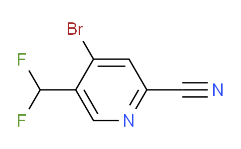 AM76105 | 1805221-75-3 | 4-Bromo-2-cyano-5-(difluoromethyl)pyridine