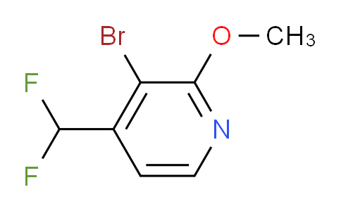 AM76111 | 1806781-73-6 | 3-Bromo-4-(difluoromethyl)-2-methoxypyridine