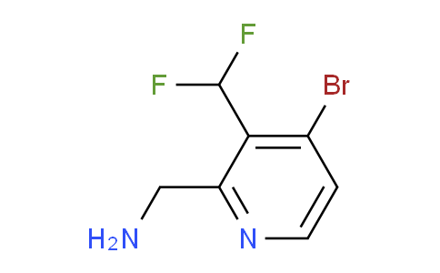 AM76112 | 1806781-76-9 | 2-(Aminomethyl)-4-bromo-3-(difluoromethyl)pyridine
