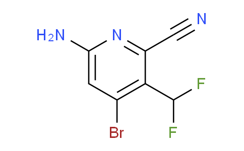 AM76120 | 1805337-44-3 | 6-Amino-4-bromo-2-cyano-3-(difluoromethyl)pyridine