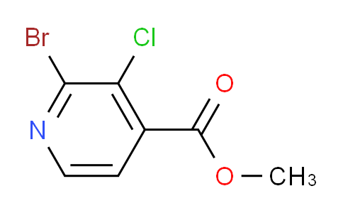 Methyl 2-bromo-3-chloro-4-pyridinecarboxylate