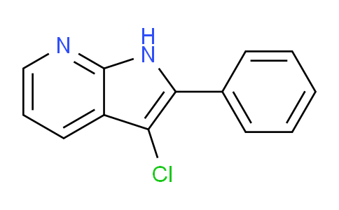 3-Chloro-2-phenyl-1H-pyrrolo[2,3-b]pyridine