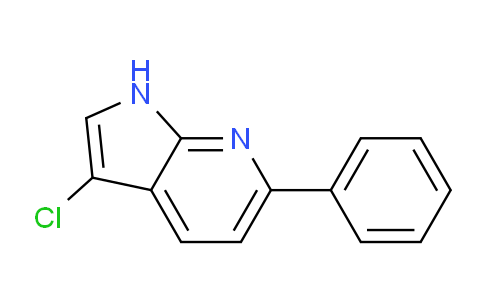 3-Chloro-6-phenyl-1H-pyrrolo[2,3-b]pyridine