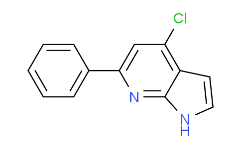 4-Chloro-6-phenyl-1H-pyrrolo[2,3-b]pyridine