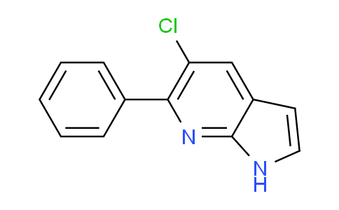 5-Chloro-6-phenyl-1H-pyrrolo[2,3-b]pyridine