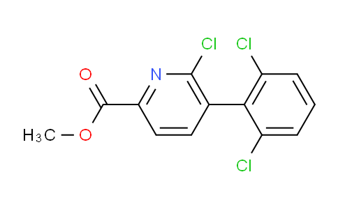 AM76446 | 1361606-13-4 | Methyl 6-chloro-5-(2,6-dichlorophenyl)picolinate