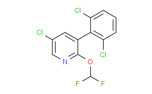 AM76451 | 1361607-83-1 | 5-Chloro-3-(2,6-dichlorophenyl)-2-(difluoromethoxy)pyridine