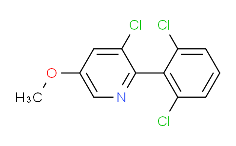 AM76456 | 1361694-86-1 | 3-Chloro-2-(2,6-dichlorophenyl)-5-methoxypyridine