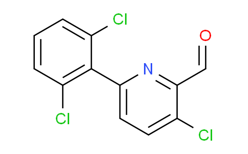 3-Chloro-6-(2,6-dichlorophenyl)picolinaldehyde