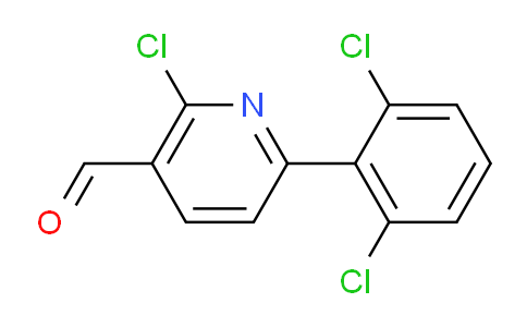 2-Chloro-6-(2,6-dichlorophenyl)nicotinaldehyde