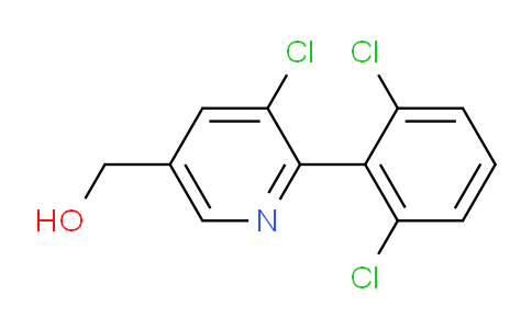 3-Chloro-2-(2,6-dichlorophenyl)pyridine-5-methanol