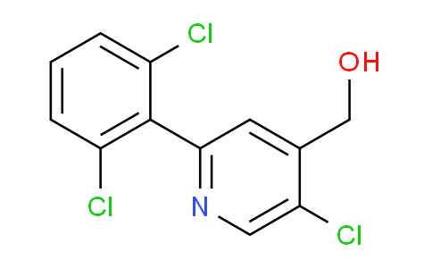 5-Chloro-2-(2,6-dichlorophenyl)pyridine-4-methanol