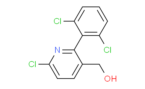 6-Chloro-2-(2,6-dichlorophenyl)pyridine-3-methanol
