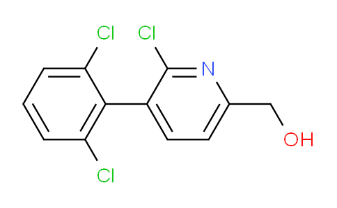 2-Chloro-3-(2,6-dichlorophenyl)pyridine-6-methanol
