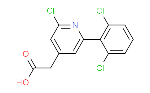 2-Chloro-6-(2,6-dichlorophenyl)pyridine-4-acetic acid