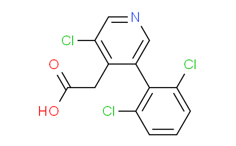 AM76491 | 1361685-76-8 | 3-Chloro-5-(2,6-dichlorophenyl)pyridine-4-acetic acid
