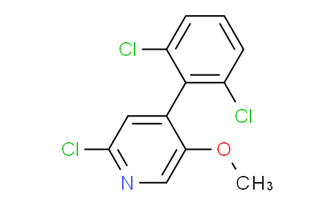 2-Chloro-4-(2,6-dichlorophenyl)-5-methoxypyridine