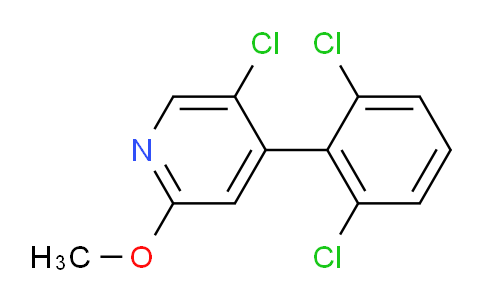 5-Chloro-4-(2,6-dichlorophenyl)-2-methoxypyridine